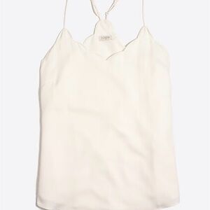 J.Crew Scalloped Cami Top